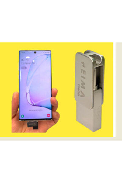 ONREZ 128GB Dual Drive Type-C  3.0 Metal Xiaomi Huawei Oppo Samsung Akıllı Telefon Uyumlu OTG USB Bellek