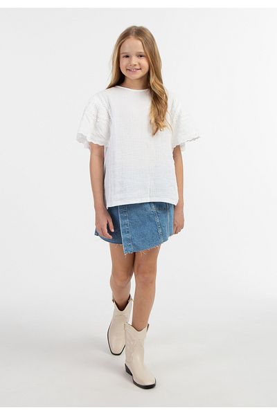 Dreimaster Blusenshirt mit Spitze