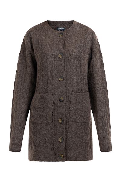 Dreimaster Strickjacke Mit Knöpfen