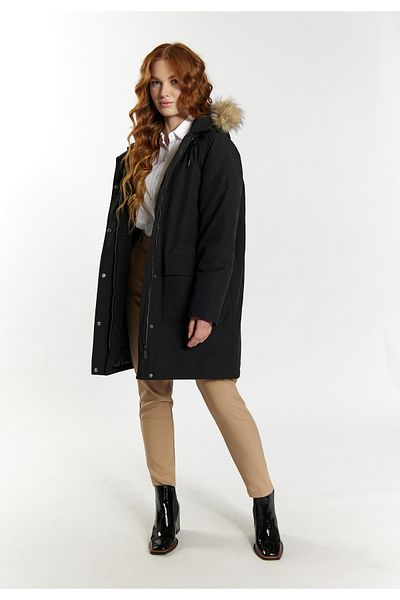 Dreimaster Winterparka Mit Kunstfell