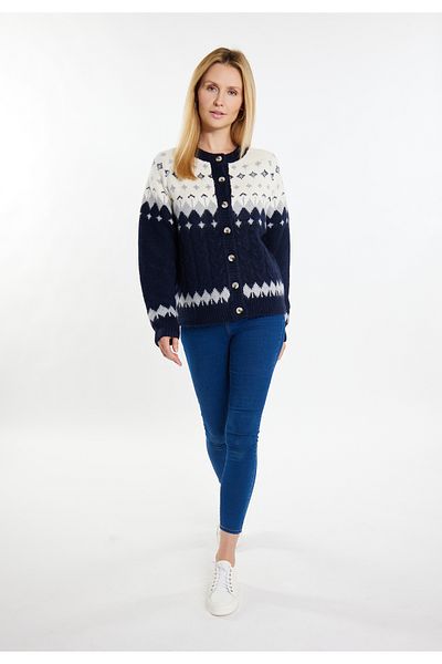 usha blue label Strickjacke