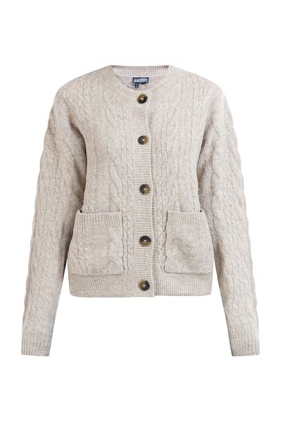 Dreimaster Strickjacke Mit Knöpfen