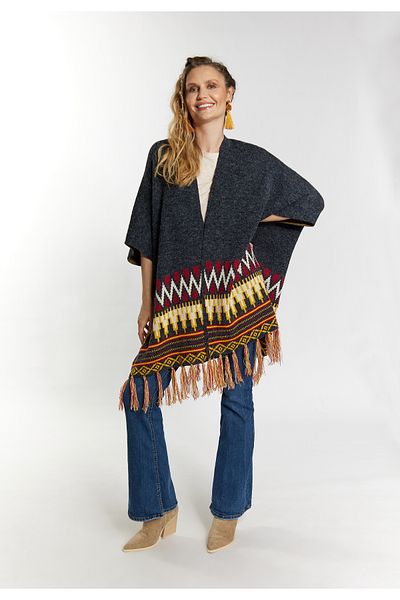 USHA Strickponcho