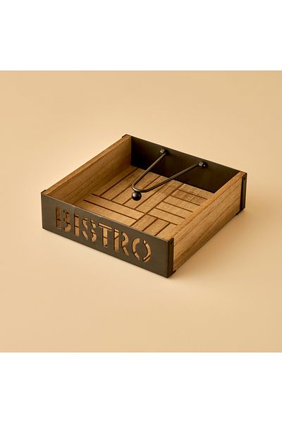 Bella Maison Bistro Napkin Holder Natural (18X5 cm)