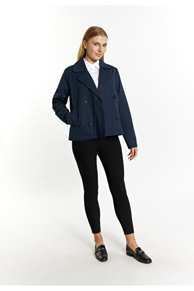 Dreimaster Kurze Trenchjacke