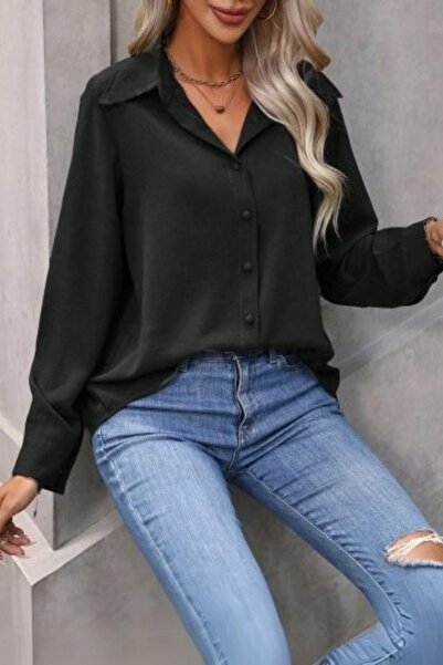 Mossta Black Aerobin Shirt - Buttoned