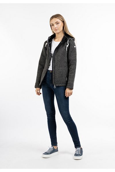 Dreimaster Strickfleecejacke