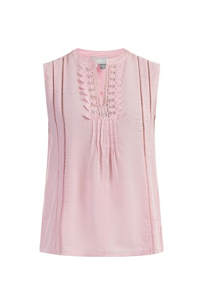 USHA Blusentop mit Spitze