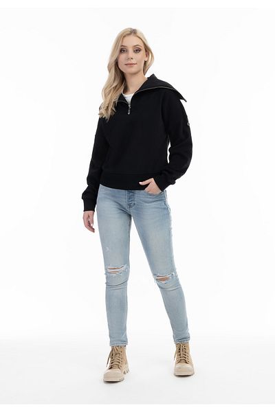 DreiMaster Vintage Vintage Oversize Troyer Pullover