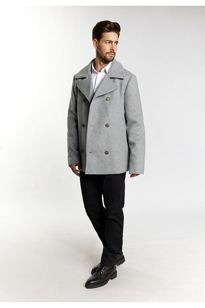 Dreimaster Cabanjacke Aus Wollgemisch