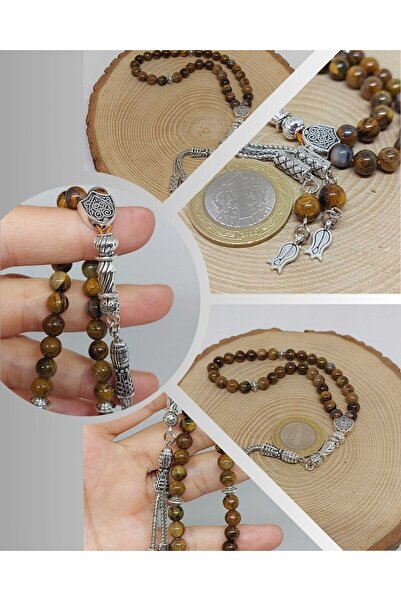 Yasamtohumu Петрсит камінь 33-х розарій 6 мм (35680)