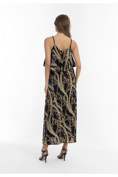 Faina Maxikleid Mit Allover-print