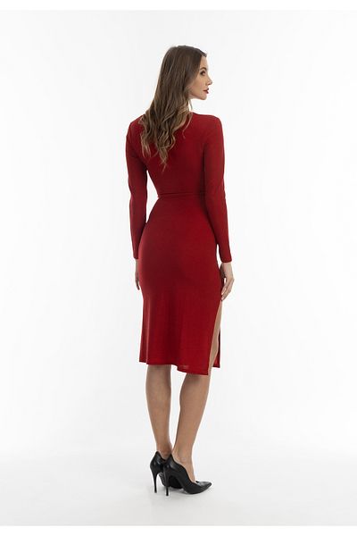 Faina Abendkleid mit Glanzgarn