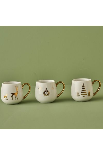 Bella Maison Pino Mug Gold (375 Cc)