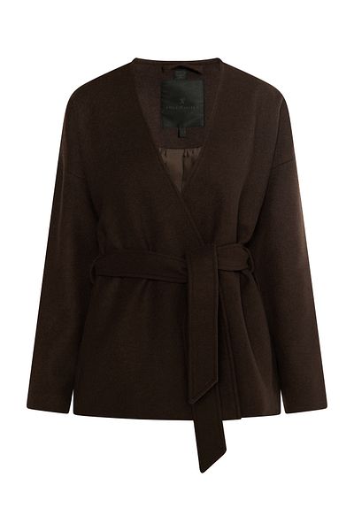 Dreimaster Übergangsjacke aus Wollgemisch