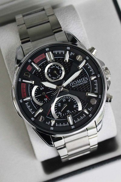Homies Hm25124S01-1 Men's Watch with Steel Band