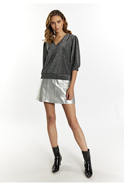 Faina Glitzershirt