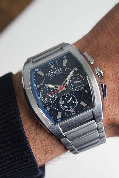 Homies Hm24941S01-2 Men's Watch with Steel Band
