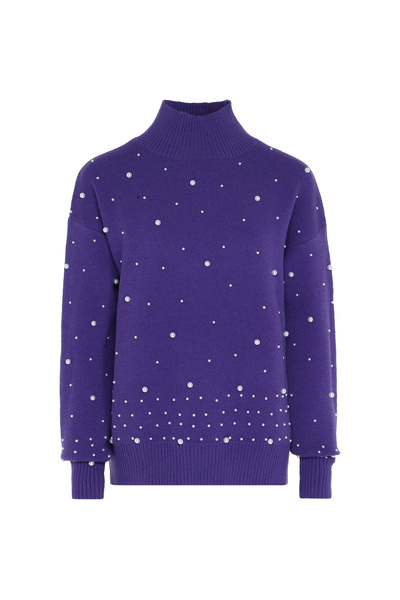 Faina Pullover mit Perlen