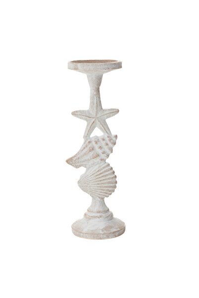 Mudo Home SEA WORLD MUMLUK BEYAZ 57X29X37CM