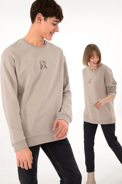 U.S. Polo Assn. Men's Stone Basic Sweatshirt 50293420 -Vr049