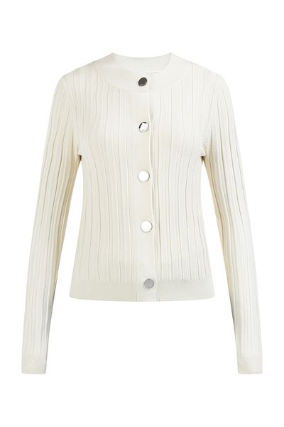 Dreimaster Strickjacke Mit Knöpfen