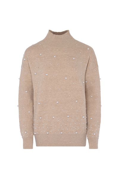 Faina Pullover Mit Perlen