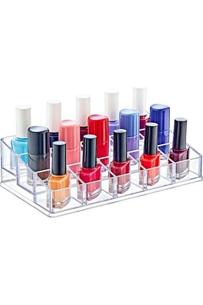 ELDİPA Βερνίκι νυχιών Organizer Organizer 15 θέσεων Μακιγιάζ Organizer - Ak612