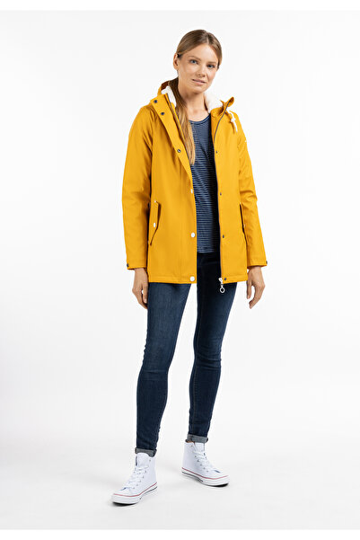 Dreimaster Regenjacke mit Webpelzfutter