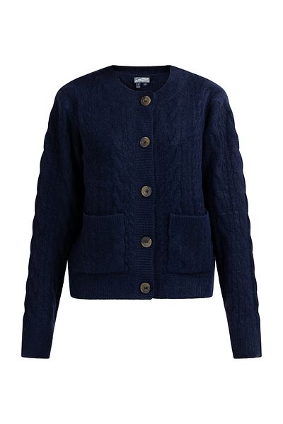 Dreimaster Strickjacke Mit Knöpfen