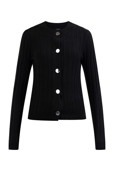 Dreimaster Strickjacke mit Knöpfen