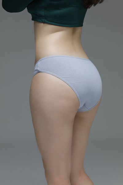 MİSTİRİK Chiloți sport model Taranto cu talie înaltă și țesătură moale - culoare liliac