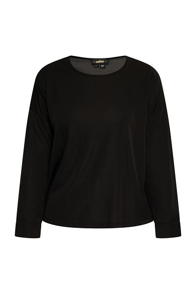 usha black label Langarmbluse