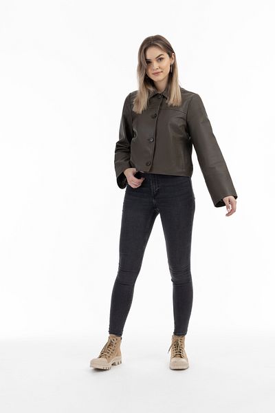 Dreimaster Lederjacke