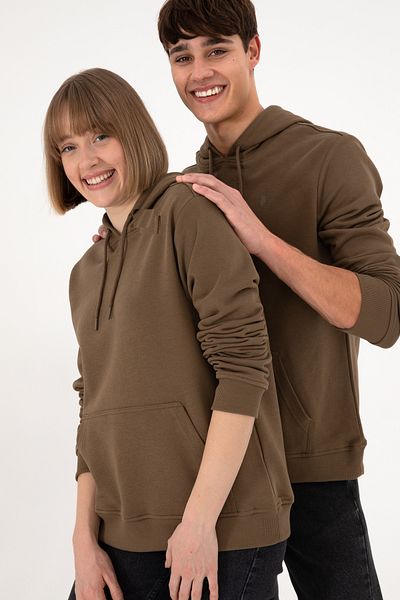 U.S. Polo Assn. Men's Khaki Basic Sweatshirt 50295167 -Vr027