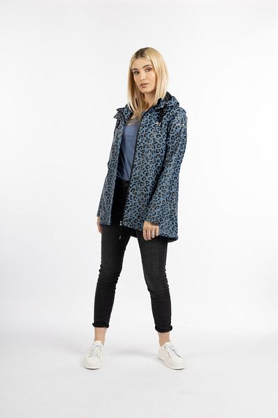 Schmuddelwedda Regenjacke Mit Leo-print