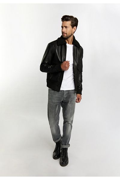 Dreimaster Lederjacke