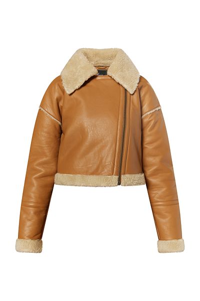 Faina Lederjacke