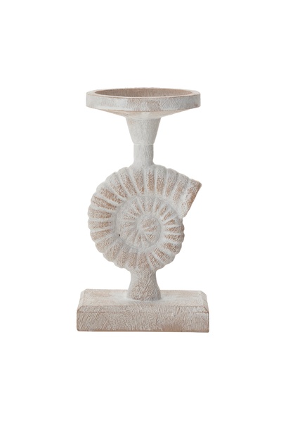 Mudo Home SHELL MUMLUK BEYAZ 43X32X50CM
