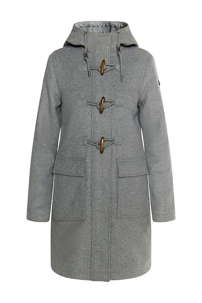 Dreimaster Dufflecoat Aus Wollgemisch