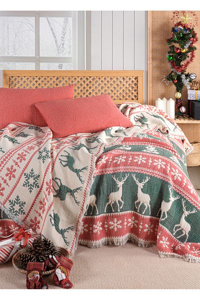 MYLASA HOME Πάπλωμα Πρωτοχρονιάτικο Muslin Kosha - Hybrid Sleep Series 240x260