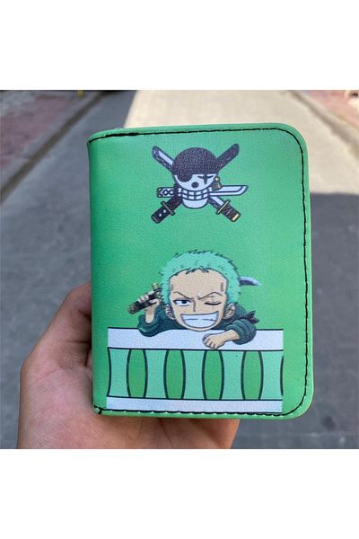 Köstebek Anime One Piece: Κοντό πορτοφόλι Roronoa Zoro