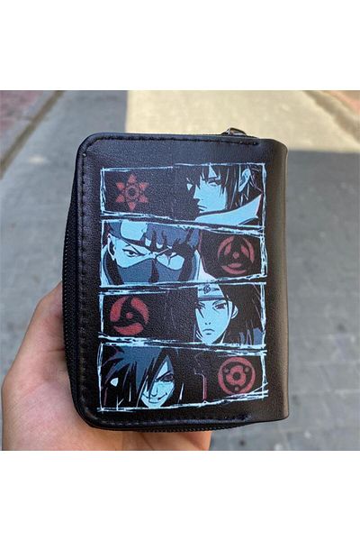 Köstebek Naruto Anime - Character and Simbol Short Wallet