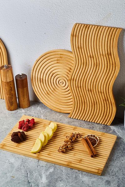 Perotti Lena 3-Piece Bamboo Presentation Board Set