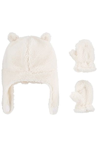 Carter's Unisex Baby Beanie Gloves Set 2 Pack