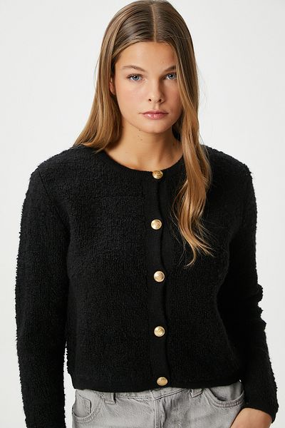 Ritnice سترة نسائية من Edna Black Boucle
