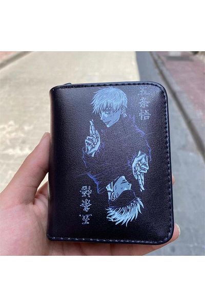 Köstebek Anime Jujutsu Kaisen Mirror Short Wallet