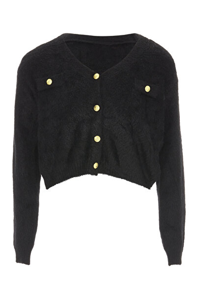 Swirly Strickjacke