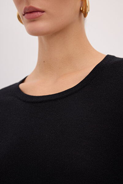 adL Bisiklet Yaka Yün  Triko Kazak