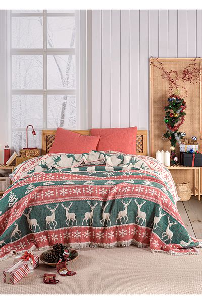 MYLASA HOME Πάπλωμα Πρωτοχρονιάτικο Muslin Kosha - Hybrid Sleep Series 240x260